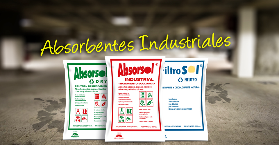 Absorbentes industriales